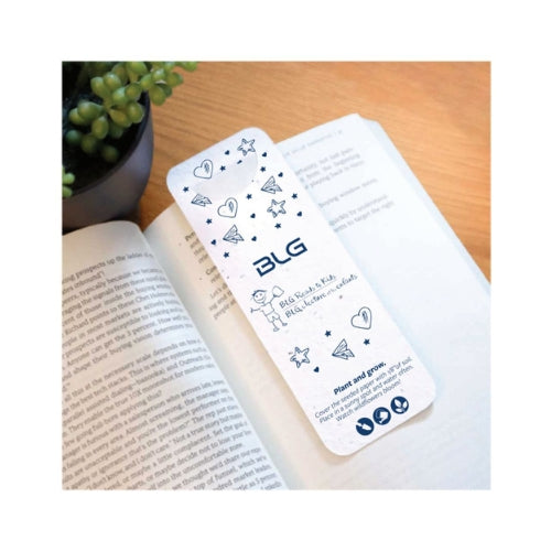 Seed Paper Bookmark